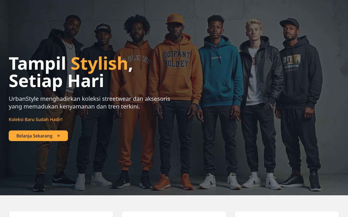 Website toko online